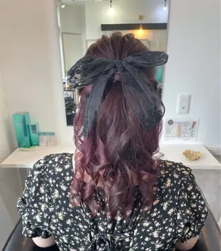 セミロング NANA🍊/熊谷 /縮毛矯正/髪質改善のヘアスタイル