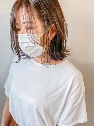 ミディアム カラー 栄・伏見 JOULE'Sのヘアスタイル