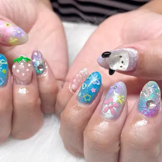 ネイル Nail ヌシん家 AKANEのネイルデザイン