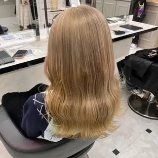 カラー 🤍やわらか抜け感 hair🤍RINのヘアスタイル
