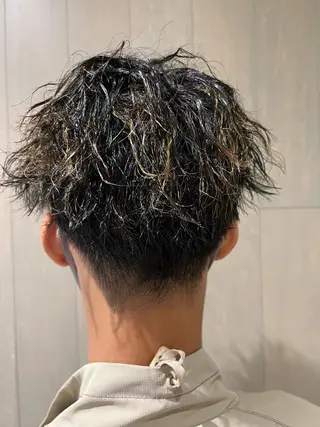 メンズ 糟谷 慈英のヘアスタイル