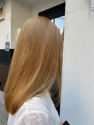 ミディアム カラー ☺︎Ayaka ☺︎のヘアスタイル