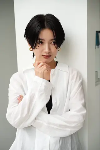 ショート カラー 加賀 千聖 /soigneのヘアスタイル