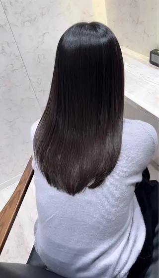 ロング 髪質改善ストレート Kantaのヘアスタイル