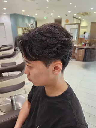 メンズ パーマ パーマ/縮毛矯正/ 韓国ヘア/副店長和田のヘアスタイル