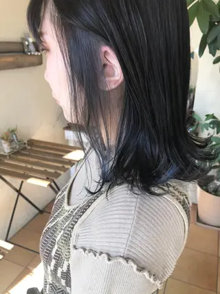 ミディアム カラー Ichimura yurieのヘアスタイル