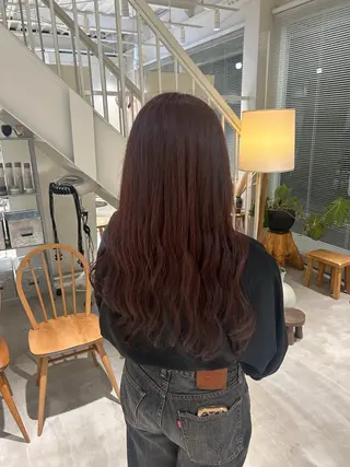 ロング カラー 篠原 若奈のヘアスタイル