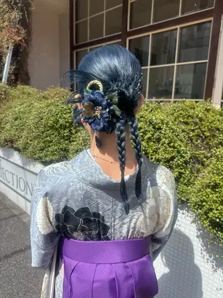 ヘアアレンジ 🦋レイヤーカット 🌈MEGUのヘアスタイル