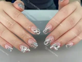 ネイル 神田 ココナッツのネイルデザイン