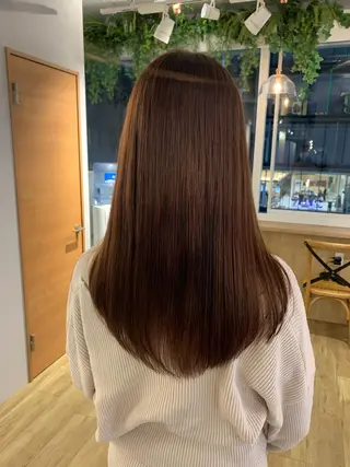 セミロング カラー Door代官山所属・詩織/パーマ /代官山のヘアスタイル