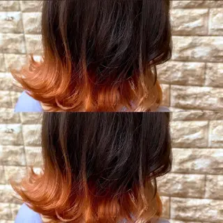 ミディアム カラー Lin.所属・ハイトーン/デザイン カラー/大輔のヘアスタイル