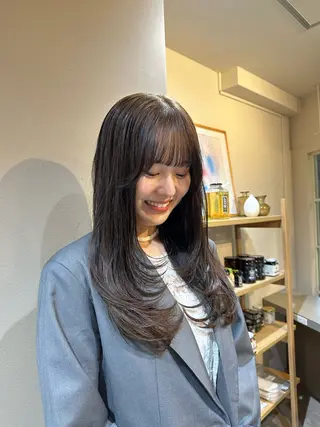 ロング Ran /髪質改善 /こだわりカットのヘアスタイル