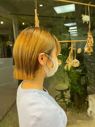 ショート hyphen《ハイフン》所属・市村 香多のヘアスタイル