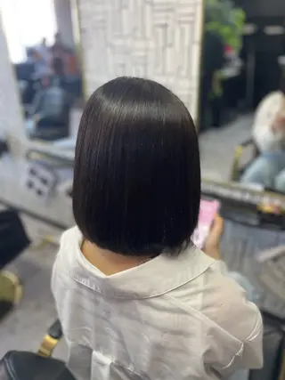 ミディアム 篠原 侑作のヘアスタイル