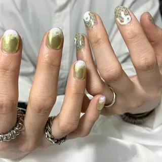 ネイル kana/モード ・グランジ໒꒱のネイルデザイン