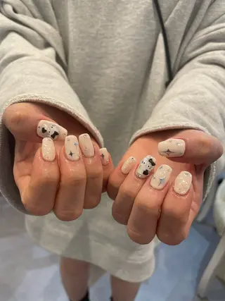 ネイル 束感まつ毛/ネイル/ LED♥KIRARAのマツエク・マツパデザイン