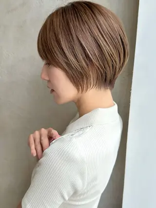 ショート カラー パーマ ショート、ボブの神✨ 峯朋也✂︎✨のヘアスタイル