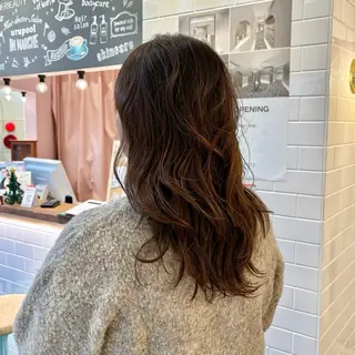 ロング カラー ハイトーンカラー/ ケアブリーチ🎀あやのヘアスタイル