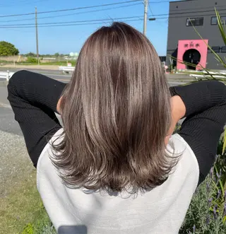 ミディアム カラー 千葉駅徒歩1分✨/ HARU✂️のヘアスタイル