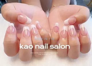 ネイル kao nail マグネット/長さだしのネイルデザイン