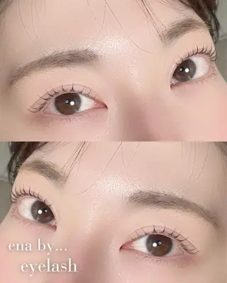 マツエク・マツパ 【ena】 YUKOのマツエク・マツパデザイン