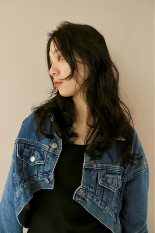 セミロング パーマ 似合わせカット🌿 前川のヘアスタイル