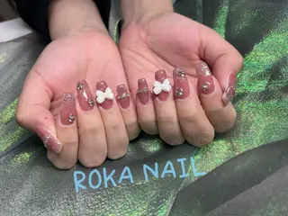 ネイル 長さだし専門店 ROKANAILのネイルデザイン
