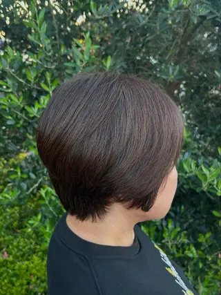 ショート LATTE 前橋所属・蜂須賀 輝のヘアスタイル