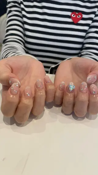 ネイル 束感まつ毛/ネイル/ LED♥KIRARAのマツエク・マツパデザイン