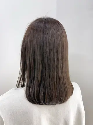 ミディアム 髪質改善/縮毛矯正 🧸梅川のヘアスタイル