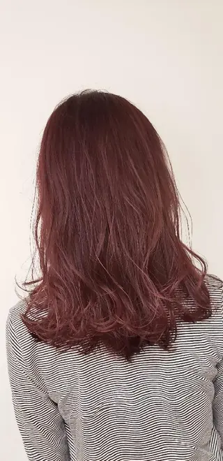 ミディアム カラー 【髪質改善美容師】t occa茨木篠原健太のヘアスタイル