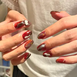 ネイル 新井 ひなののネイルデザイン