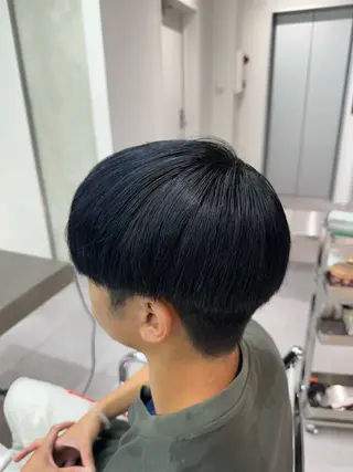 カラー メンズ ブリーチ/パーマ特化 片平和寿のヘアスタイル