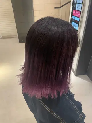 ミディアム カラー kraemer福岡所属・Lisa/髪質改善 /ﾌﾞﾘｰﾁｶﾗｰのヘアスタイル