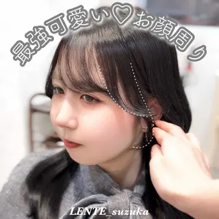 ロング カラー ヘアアレンジ suzuka/透明感 カラー 美髪縮毛矯正のヘアスタイル