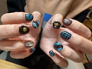 ネイル tsumeasobi所属・tsumeasobi 🪬macoのネイルデザイン