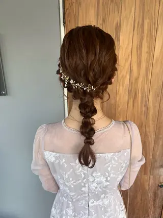 ヘアアレンジ フラム所属・WATANABE MISAKIのヘアスタイル