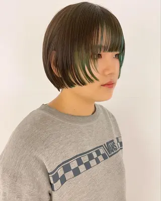 ショート haru/レイヤー/ ウルフのヘアスタイル