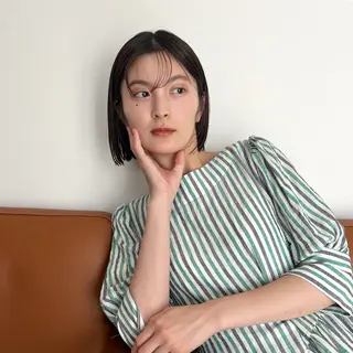ショート 小山夕稀/ニュアンス パーマ/新城のヘアスタイル