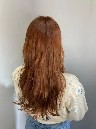 ロング カラー 透明感ハイトーン☆ 今津 佑太のヘアスタイル