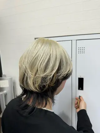 ショート apollo 横浜所属・横浜🦋ハイトーン 🫐シャドウルーツのヘアスタイル