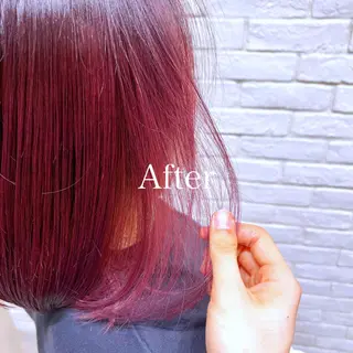 ミディアム カラー レディースヘア💫 加藤たいが🐯のヘアスタイル