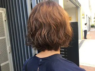 ショート パーマ 【ヌーベルバレ】 ゆきみのヘアスタイル