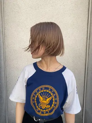 ショート カラー NOUN所属・eri kinjoのヘアスタイル