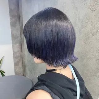 カラー 顔まわり/ボブウルフ 🤍愛唯(めい)のヘアスタイル