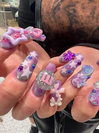 ネイル 個性派／中韓ネイル SAKURAのネイルデザイン