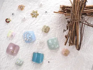 ネイル ネイルPetit Ribbonのネイルデザイン