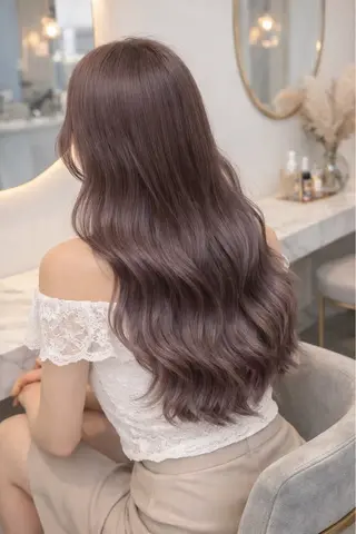 ロング カラー 韓国レイヤー× 艶髪 池袋/ハナ🌷のヘアスタイル