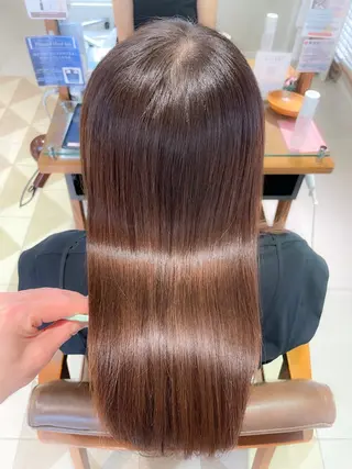ロング 平川 楓のヘアスタイル