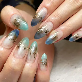 ネイル nail&eyelash mate所属・京都/東向日/桂 ayumiのネイルデザイン
